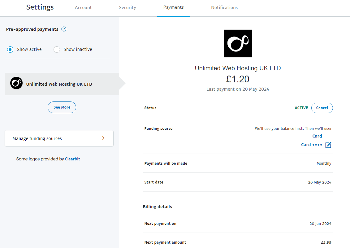PayPal Subscription Management